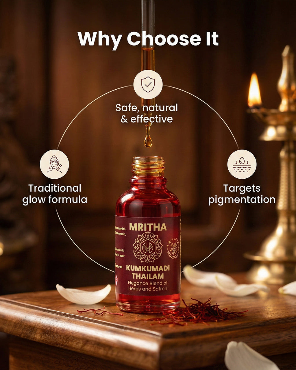 Mritha Vedic Kumkumadi Thailam