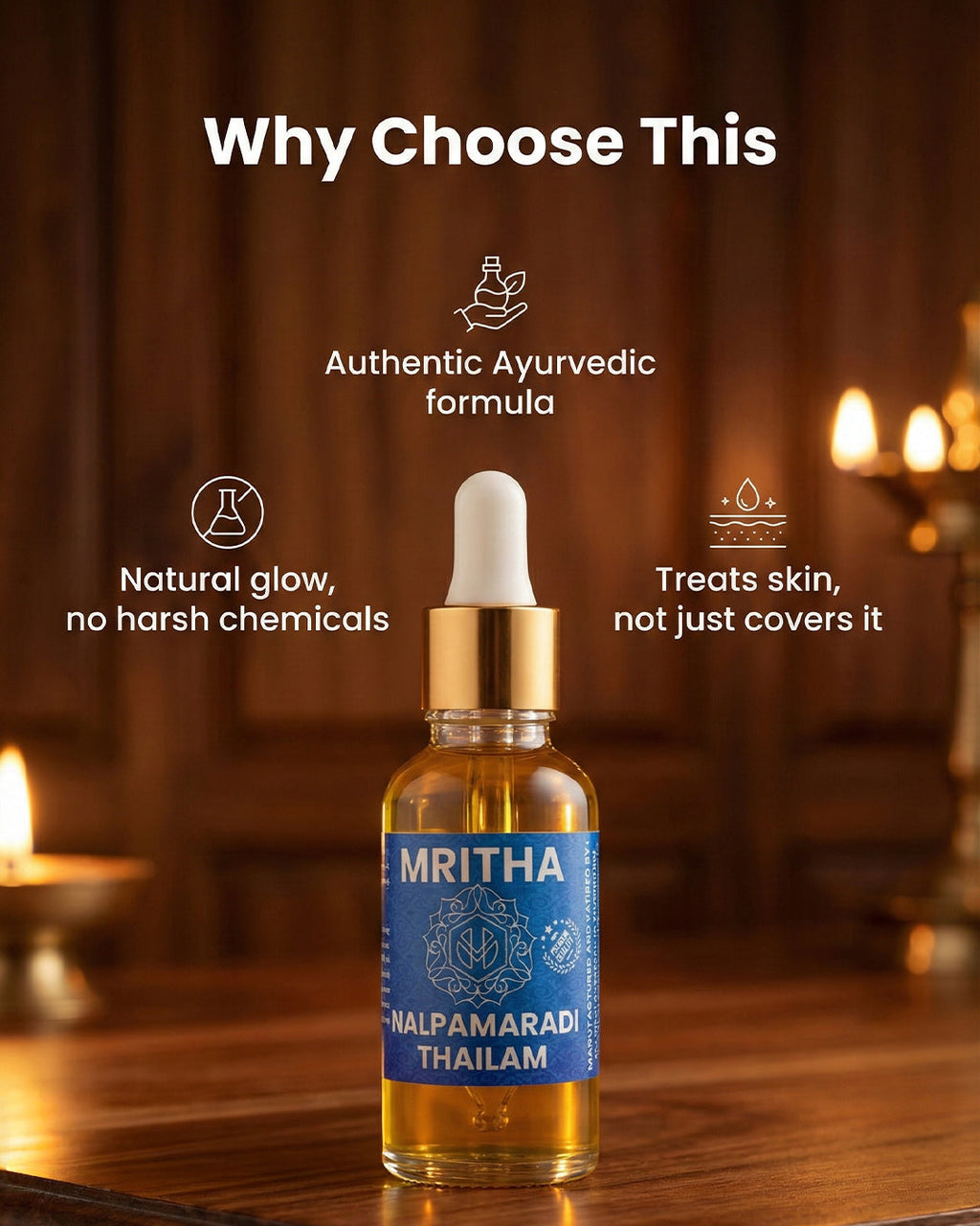 Mritha Vedics Nalpamaradhi Thailam