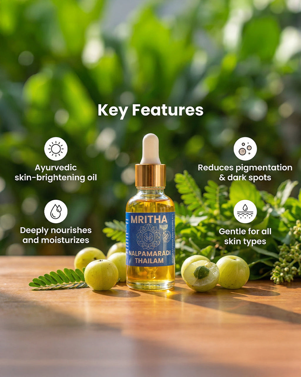 Mritha Vedics Nalpamaradhi Thailam