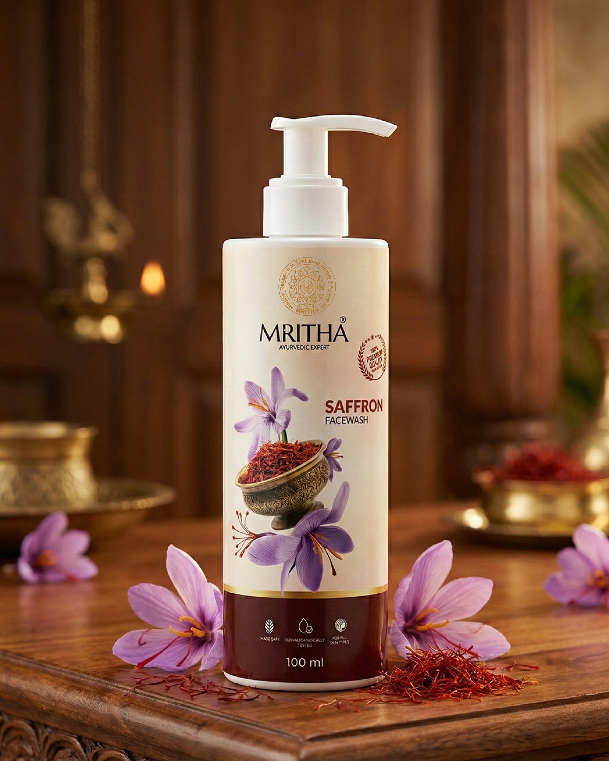 Mritha Vedic Saffron Facewash