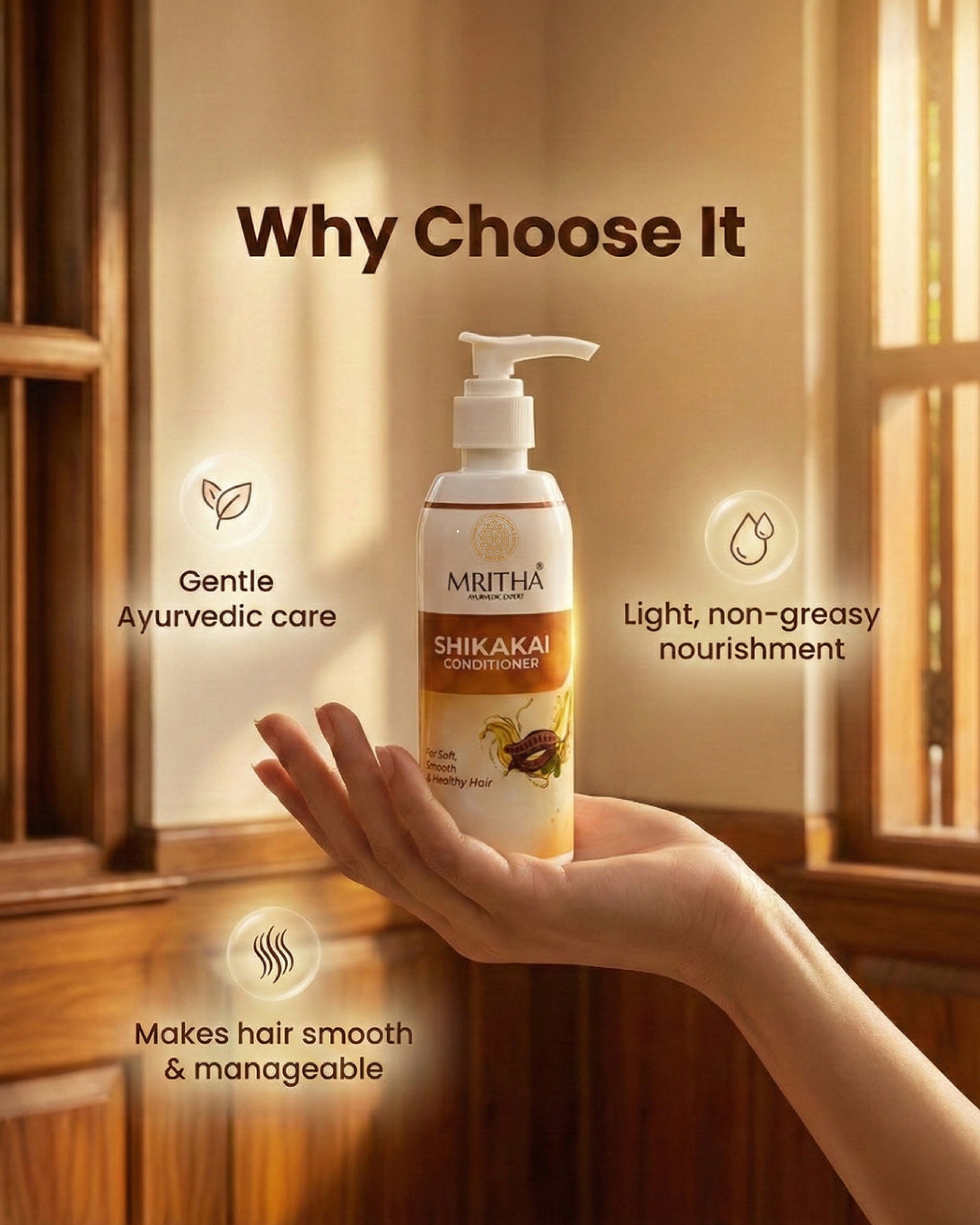 Mritha Vedic - Shikakai Conditioner