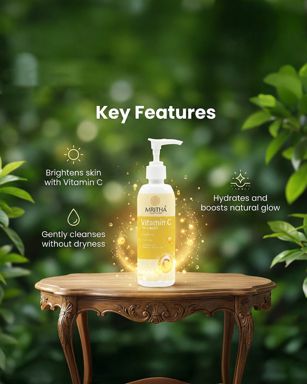 Mritha Vedic - Vitamin C Face Wash